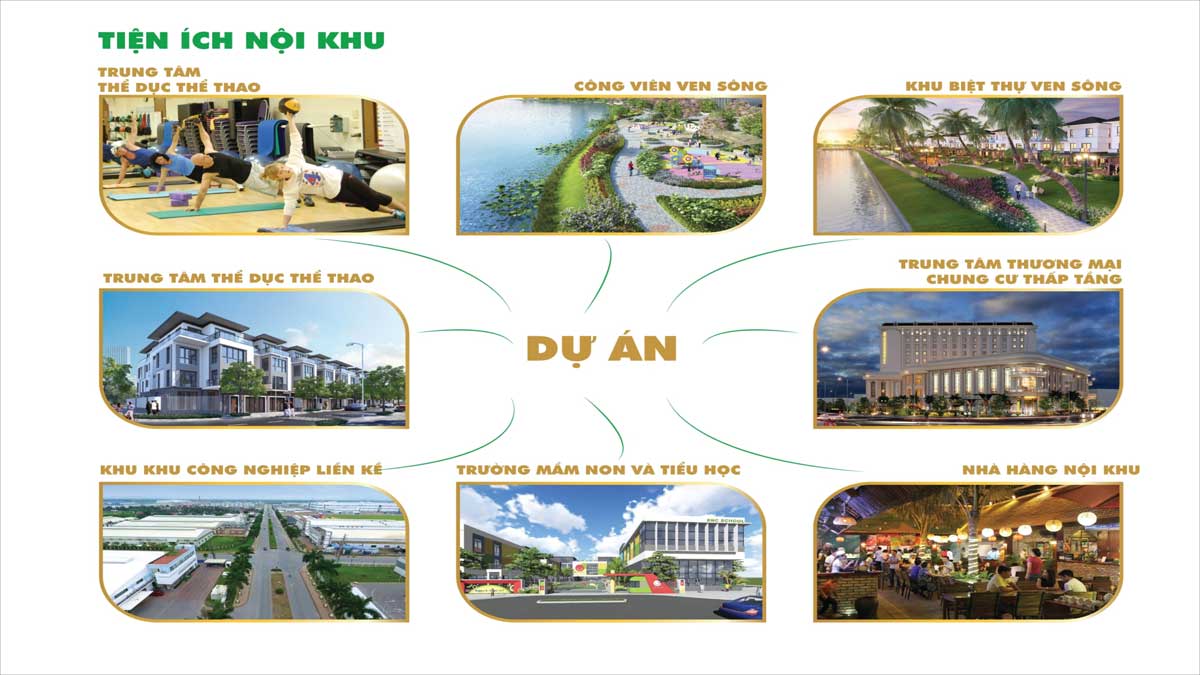 Tien ich Noi khu Du an Saigon Fortune Long An - Saigon Fortune