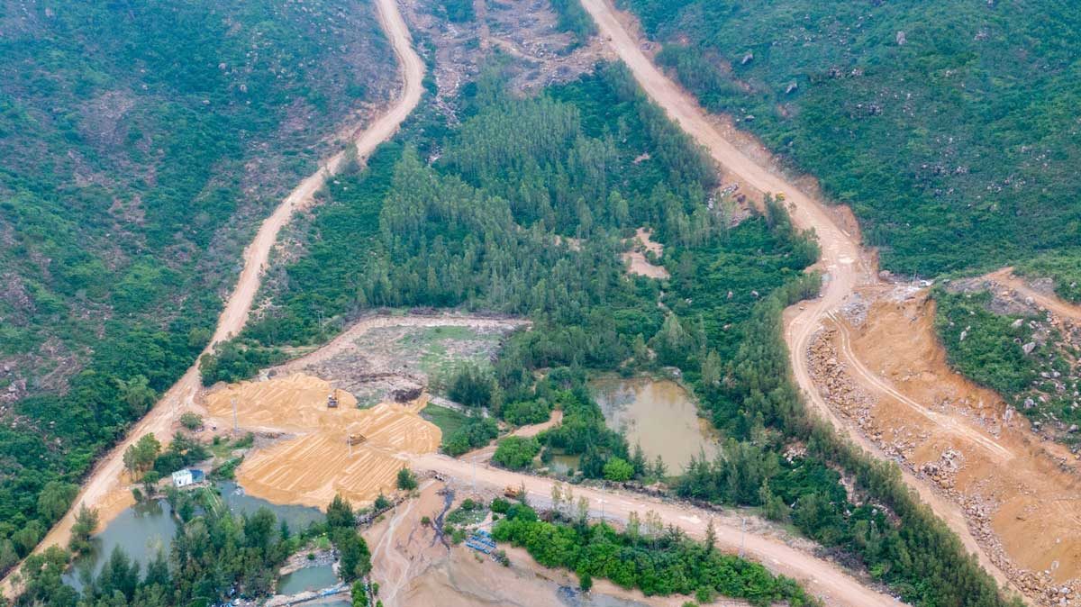 duong vao du an hai giang merry land - HẢI GIANG MERRY LAND QUY NHƠN