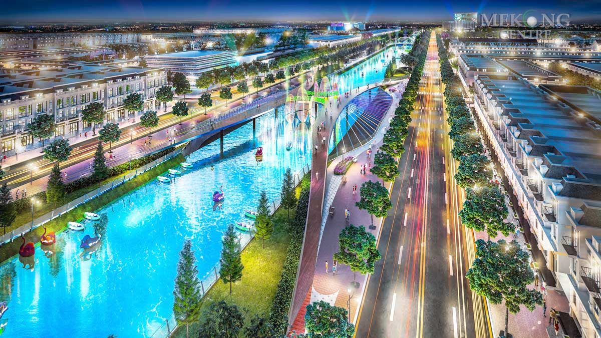 cau di bo tai du an mekong centre - DỰ ÁN KHU ĐÔ THỊ 5A MEKONG CENTRE SÓC TRĂNG