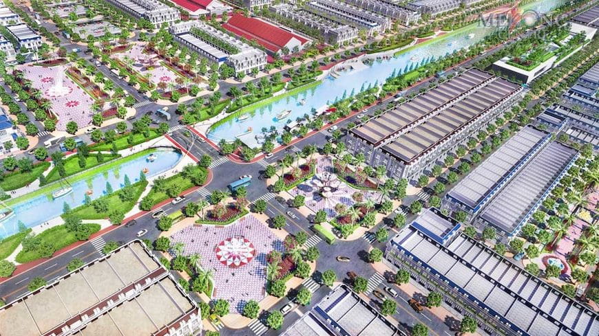quang truong du an mekong centre - DỰ ÁN KHU ĐÔ THỊ 5A MEKONG CENTRE SÓC TRĂNG