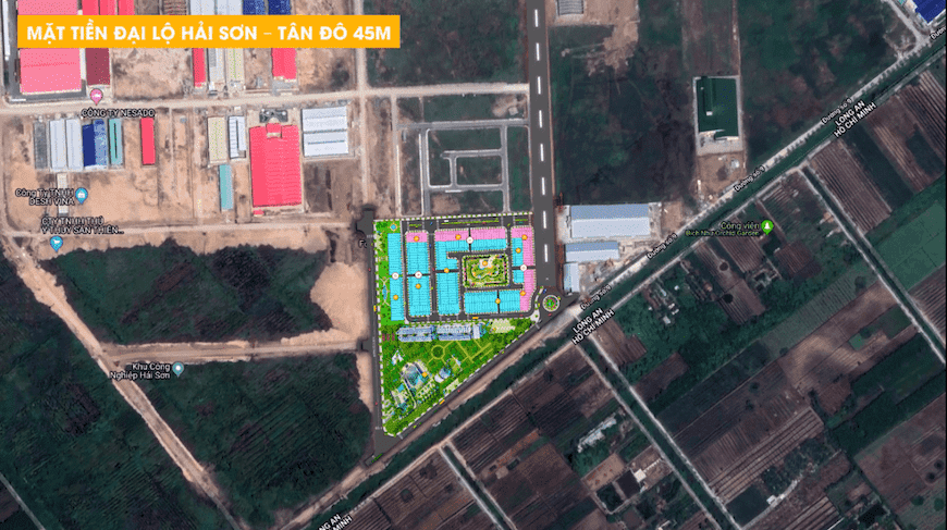 vi tri du an galaxy hai son long an - DỰ ÁN ĐẤT NỀN GALAXY HẢI SƠN ĐỨC HÒA LONG AN