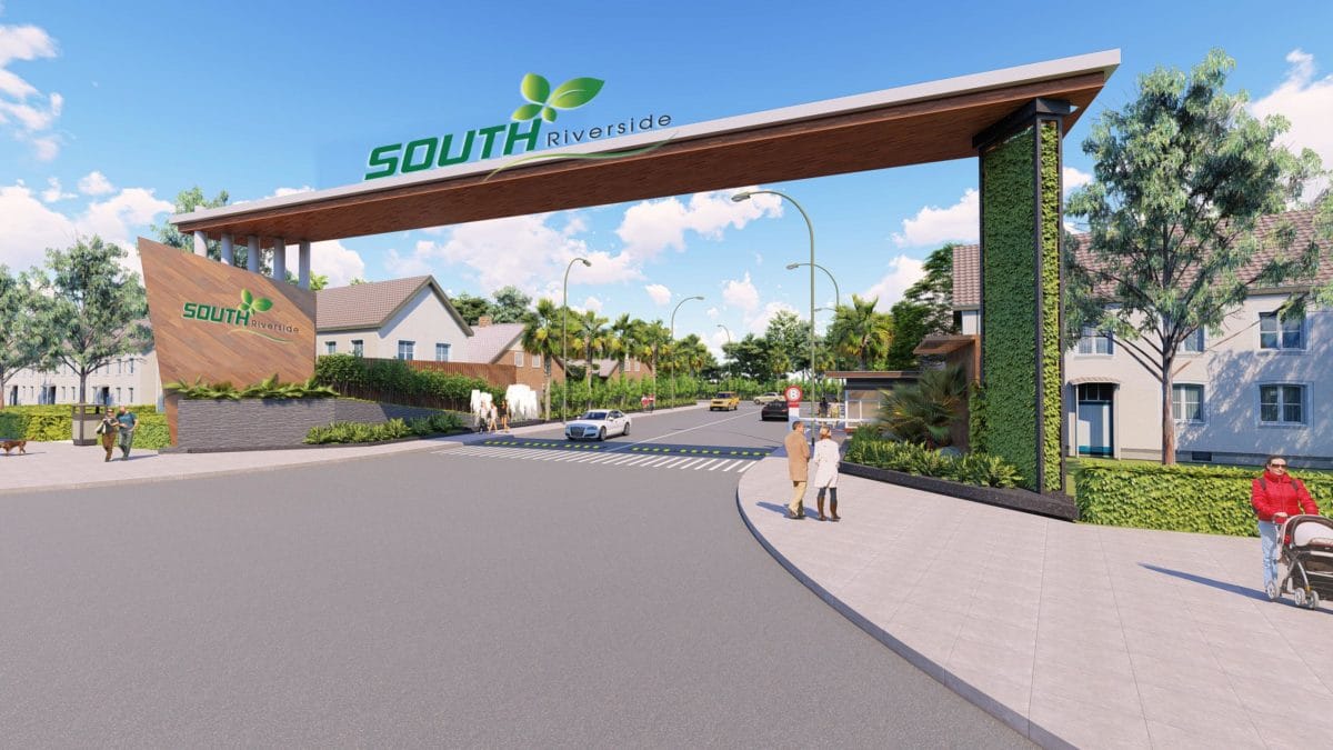 cong chao du an south riverside - DỰ ÁN SOUTH RIVERSIDE NHÀ BÈ