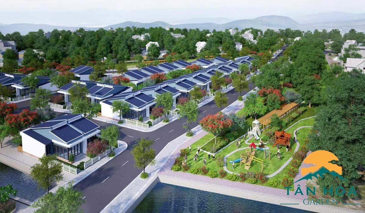 phoi canh du an tan hoa garden - DỰ ÁN TÂN HÒA GARDEN PHÚ MỸ BÀ RỊA VŨNG TÀU
