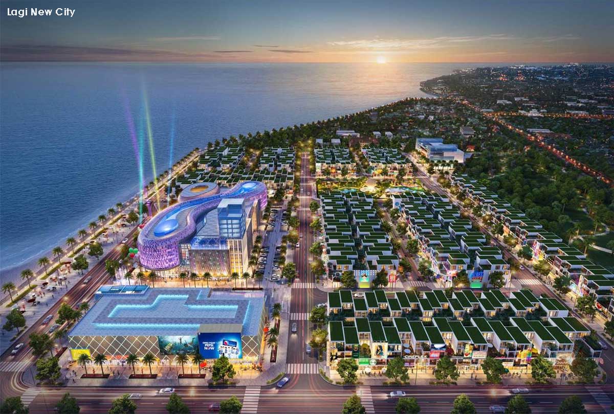 Phối cảnh Dự án Phức hợp Đô thị Thương mại Dịch vụ & Du lịch Biển Lagi New City