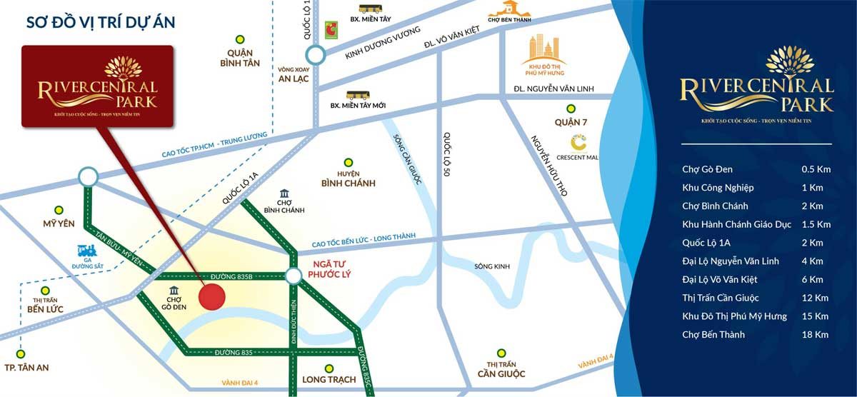 vi tri du an river central park long an - DỰ ÁN RIVER CENTRAL PARK LONG AN
