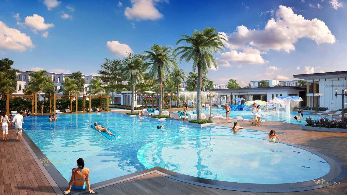 tien ich ho boi du an hung long residence - DỰ ÁN HƯNG LONG RESIDENCE LONG AN