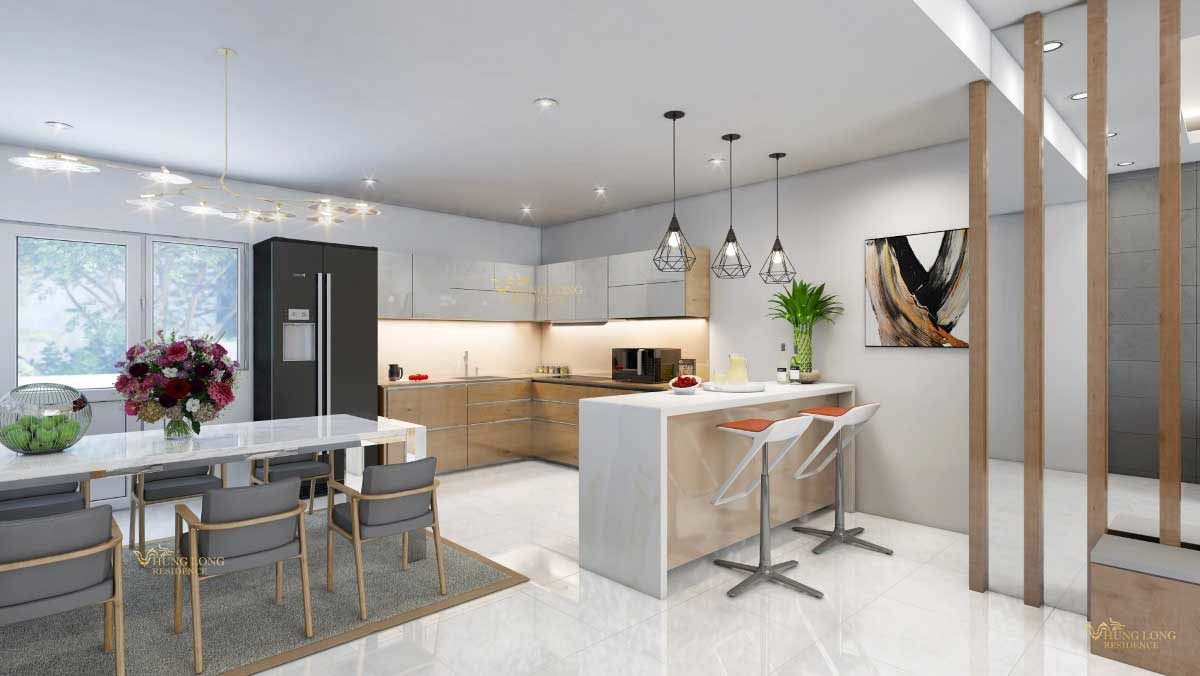 nha pho du an hung long residence - DỰ ÁN HƯNG LONG RESIDENCE LONG AN