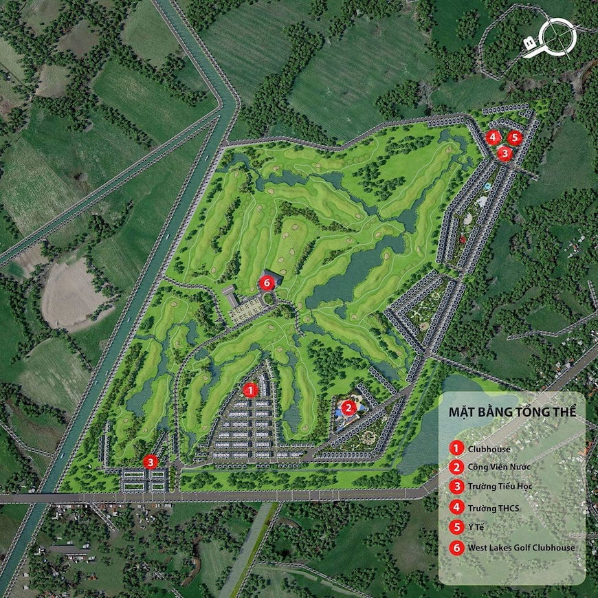 tong the west lakes golf villas long an - DỰ ÁN WEST LAKES GOLF & VILLAS LONG AN