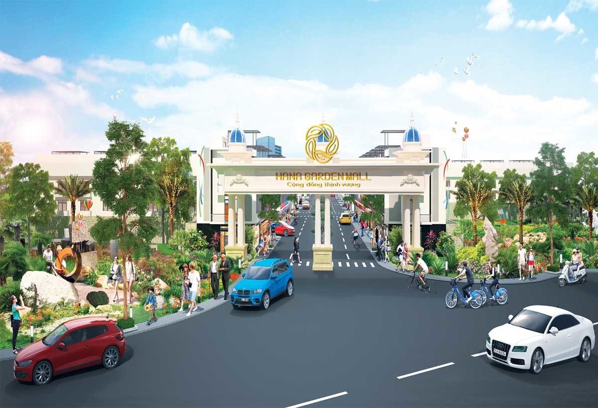 cong chao du an hana garden mall - DỰ ÁN HANA GARDEN MALL BÌNH DƯƠNG