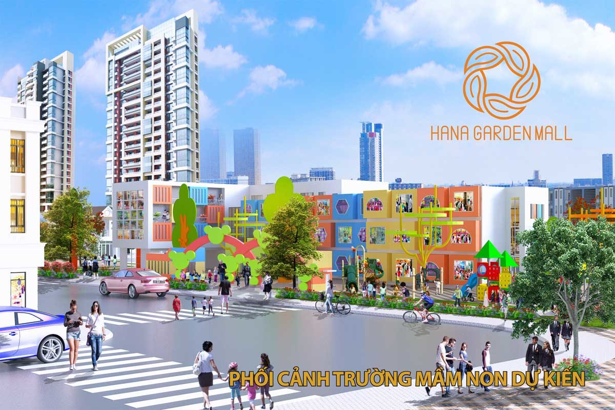 truong mam non du an hana garden mall - DỰ ÁN HANA GARDEN MALL BÌNH DƯƠNG