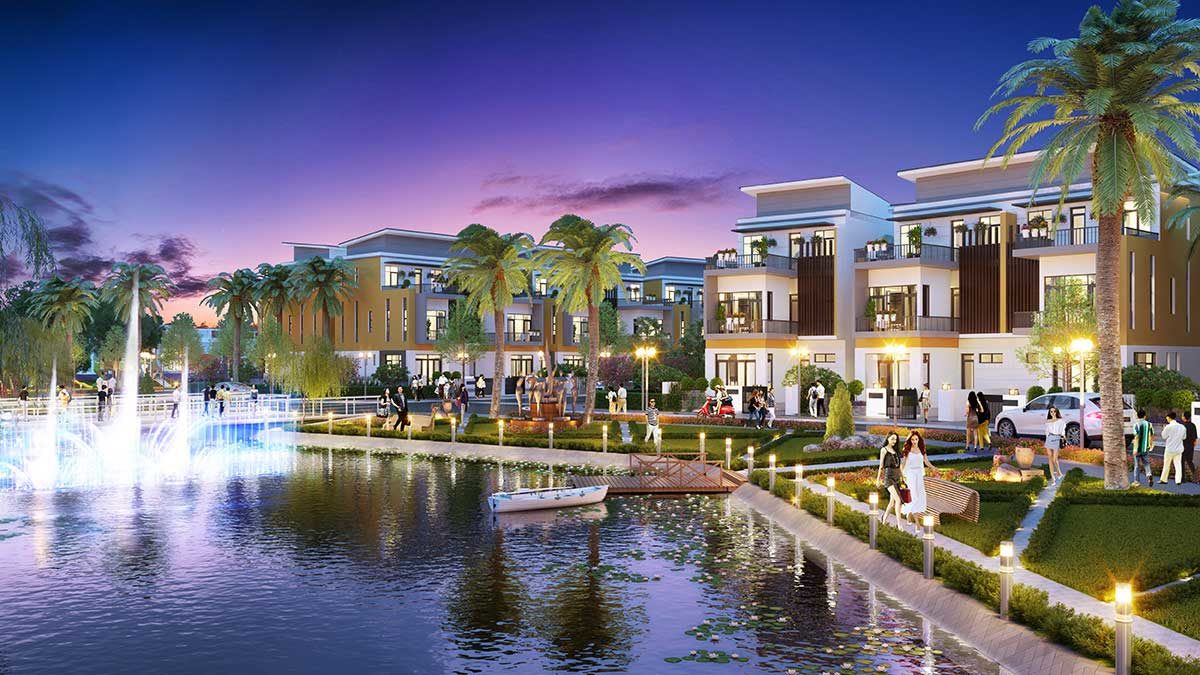 tien ich cong vien noi khu du an binh dien center 2 - DỰ ÁN BÌNH ĐIỀN CENTER 2 BÌNH CHÁNH