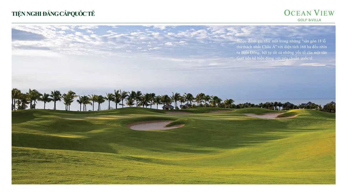 tien ich san golf Sea Links City 1 - DỰ ÁN OCEAN VIEW GOLF & VILLAS PHAN THIẾT