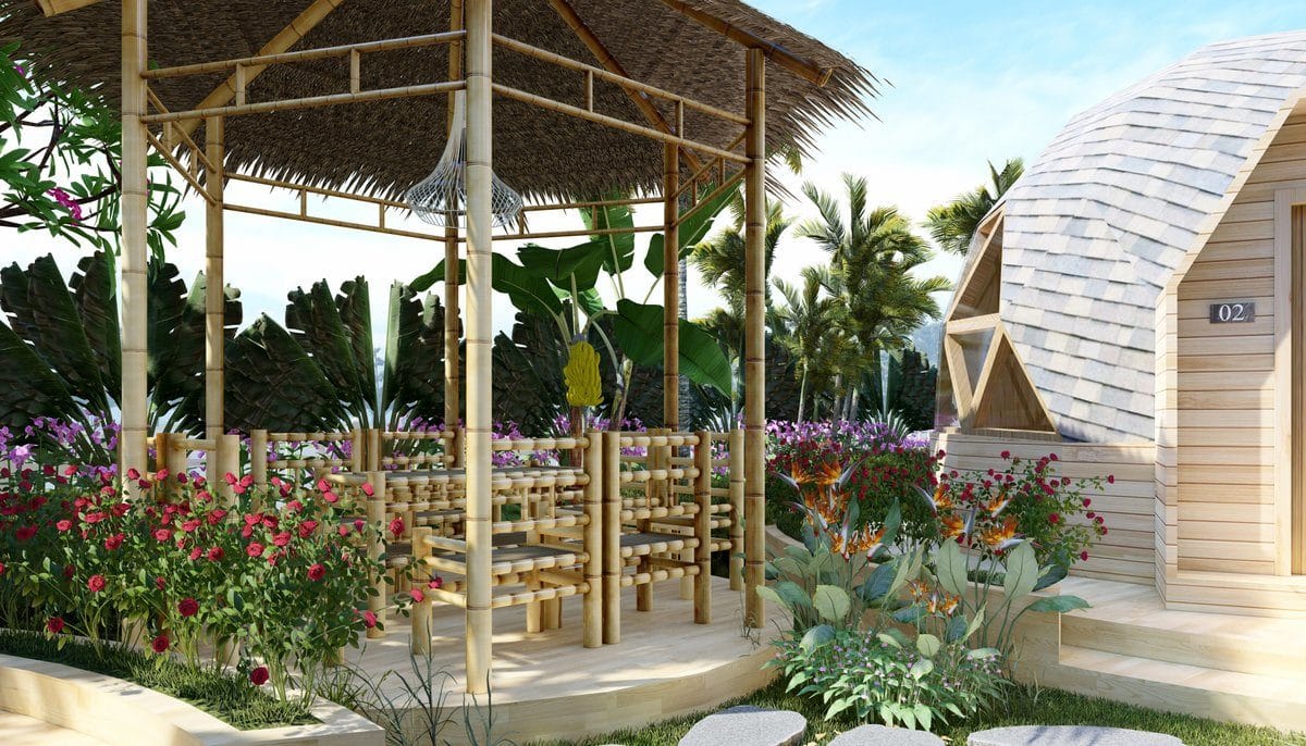 NHA TRANG RIVERSIDE RESORT & SPA Cổng Resort trong Nha Trang Riverside - NHA TRANG RIVERSIDE RESORT & SPA