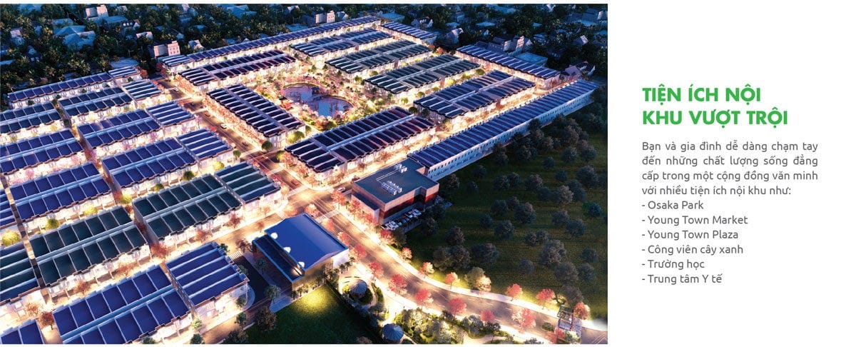 tien ich noi khu young town - DỰ ÁN YOUNG TOWN ĐỨC HÒA LONG AN