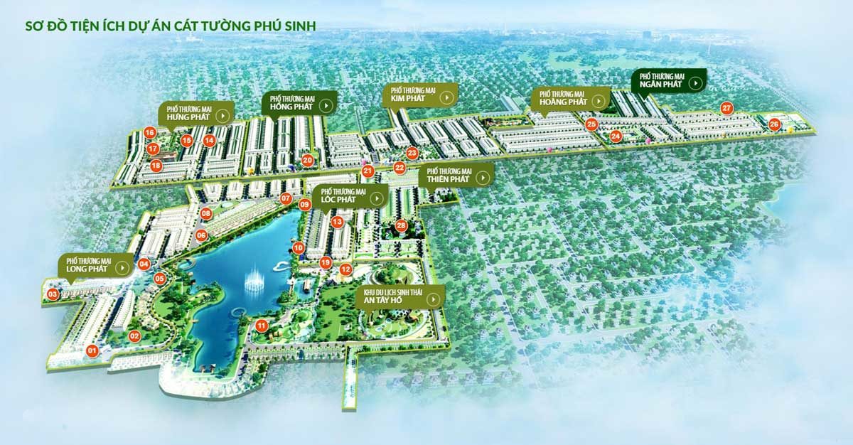 tien ich noi khu du an cat tuong phu sinh 2 - DỰ ÁN CÁT TƯỜNG PHÚ SINH GIAI ĐOẠN 2 LONG AN