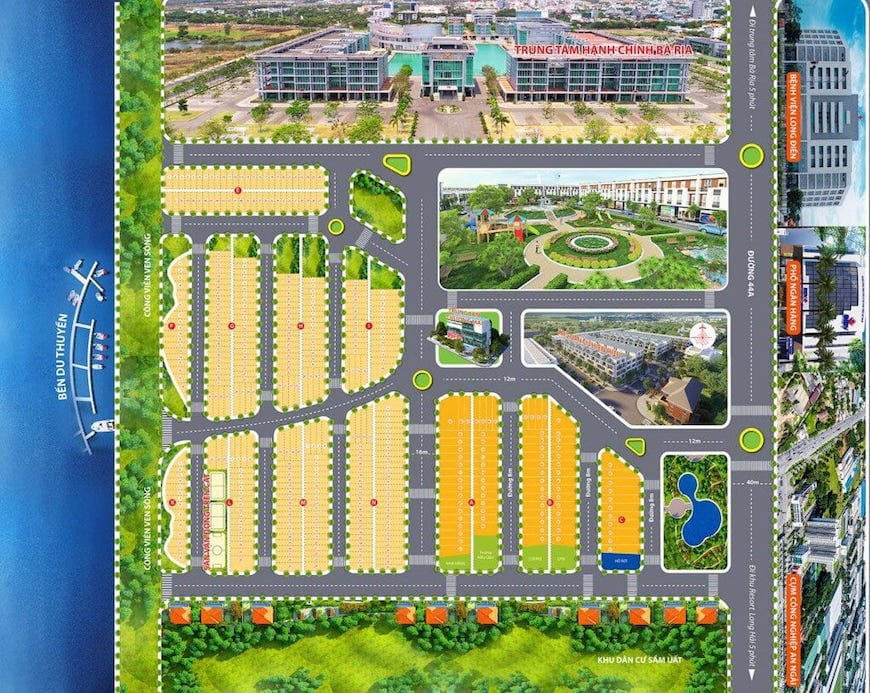 mat bang phan lo du an 3s city long hung - DỰ ÁN 3S CITY LONG HƯNG