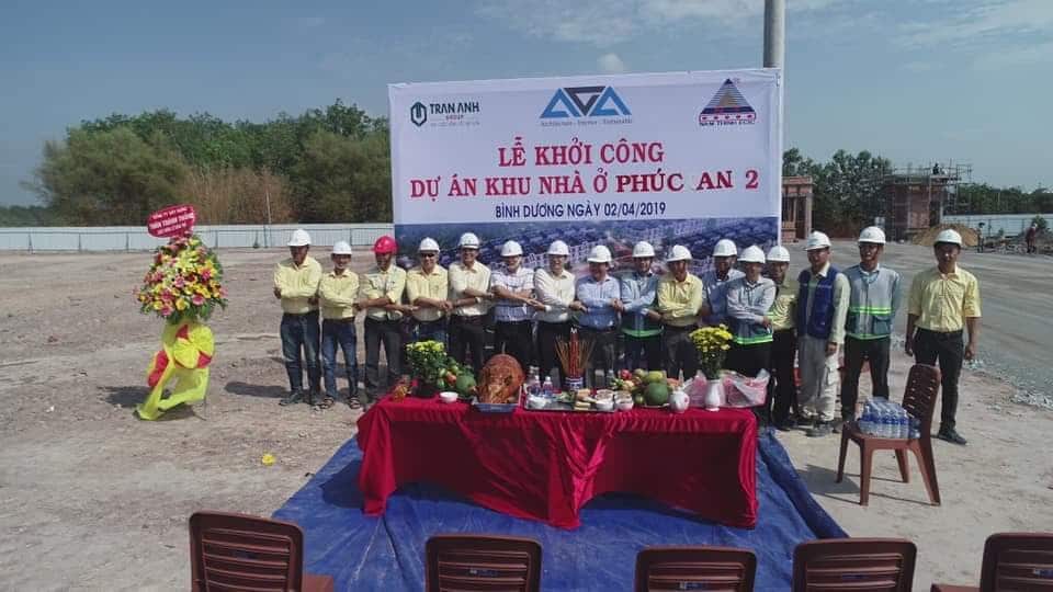 PHÚC AN GARDEN BÌNH DƯƠNG khơi công nhà mẫu phúc an garden - PHÚC AN GARDEN BÌNH DƯƠNG