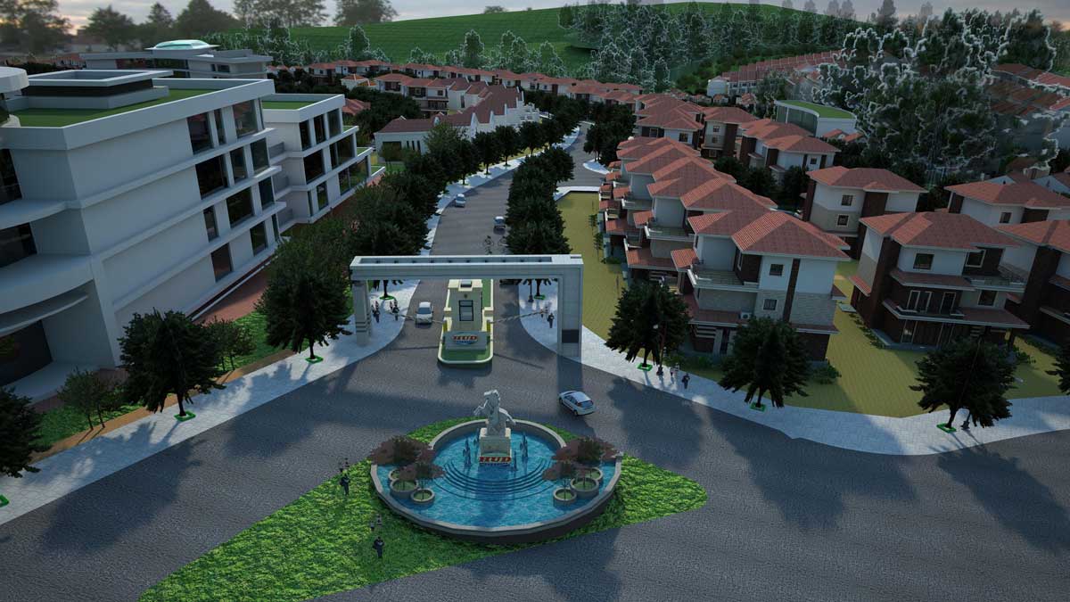 phoi canh du an dalat paradise garden moi nhat - DỰ ÁN KHU ĐÔ THỊ ĐÀ LẠT PARADISE GARDEN