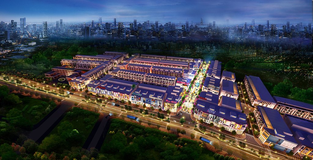 LIC CITY PHÚ MỸ Phối cảnh đêm Lic City Phú Mỹ - LIC CITY PHÚ MỸ
