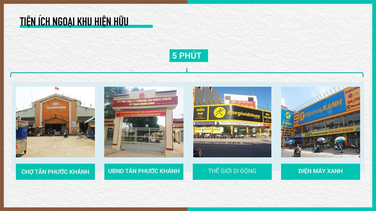 tien ich ngoai khu du an tan phuoc khanh village 5 phut - DỰ ÁN TÂN PHƯỚC KHÁNH VILLAGE TÂN UYÊN BÌNH DƯƠNG
