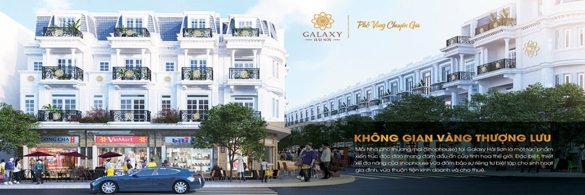 phoi canh nha pho galaxy hai son - DỰ ÁN ĐẤT NỀN GALAXY HẢI SƠN ĐỨC HÒA LONG AN