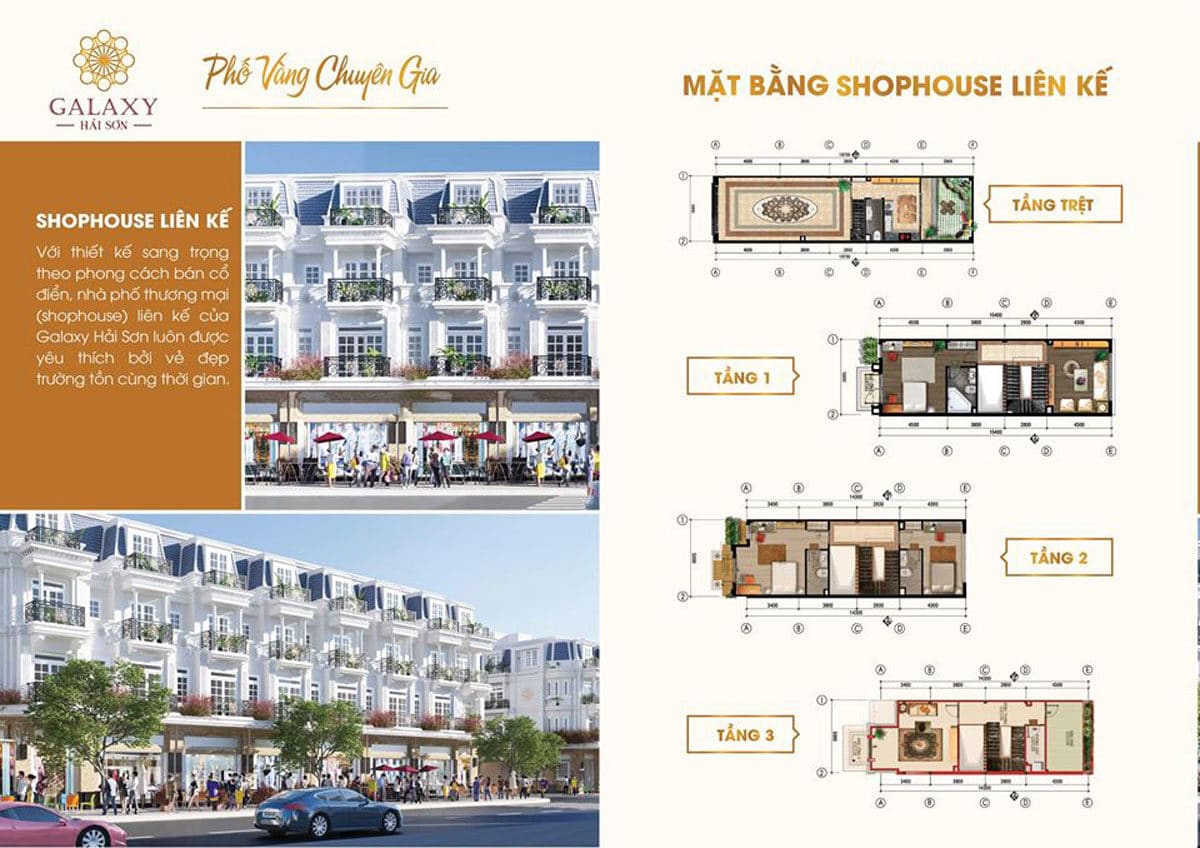 thiet ke shophouse galaxy hai son - DỰ ÁN ĐẤT NỀN GALAXY HẢI SƠN ĐỨC HÒA LONG AN
