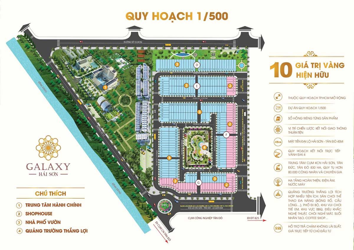 mat bang tong the du an galaxy hai son - DỰ ÁN ĐẤT NỀN GALAXY HẢI SƠN ĐỨC HÒA LONG AN