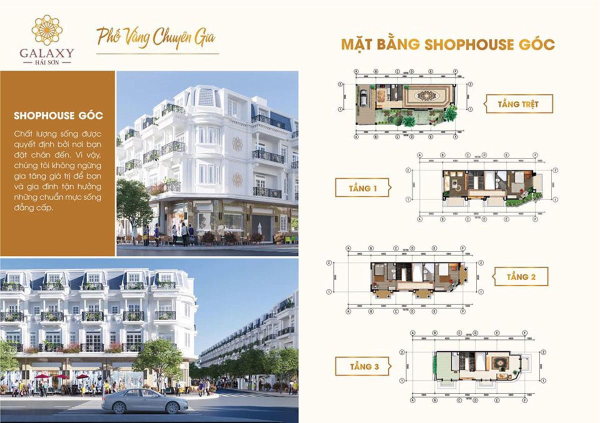 thiet ke shophouse goc galaxy hai son - DỰ ÁN ĐẤT NỀN GALAXY HẢI SƠN ĐỨC HÒA LONG AN