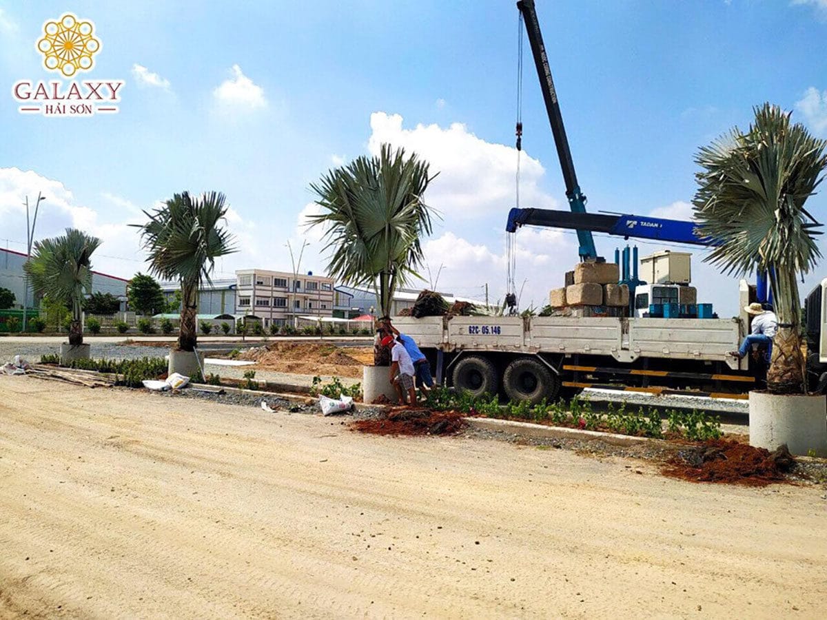 hinh anh thuc te du an garaxy hai son duc hoa long an - DỰ ÁN ĐẤT NỀN GALAXY HẢI SƠN ĐỨC HÒA LONG AN