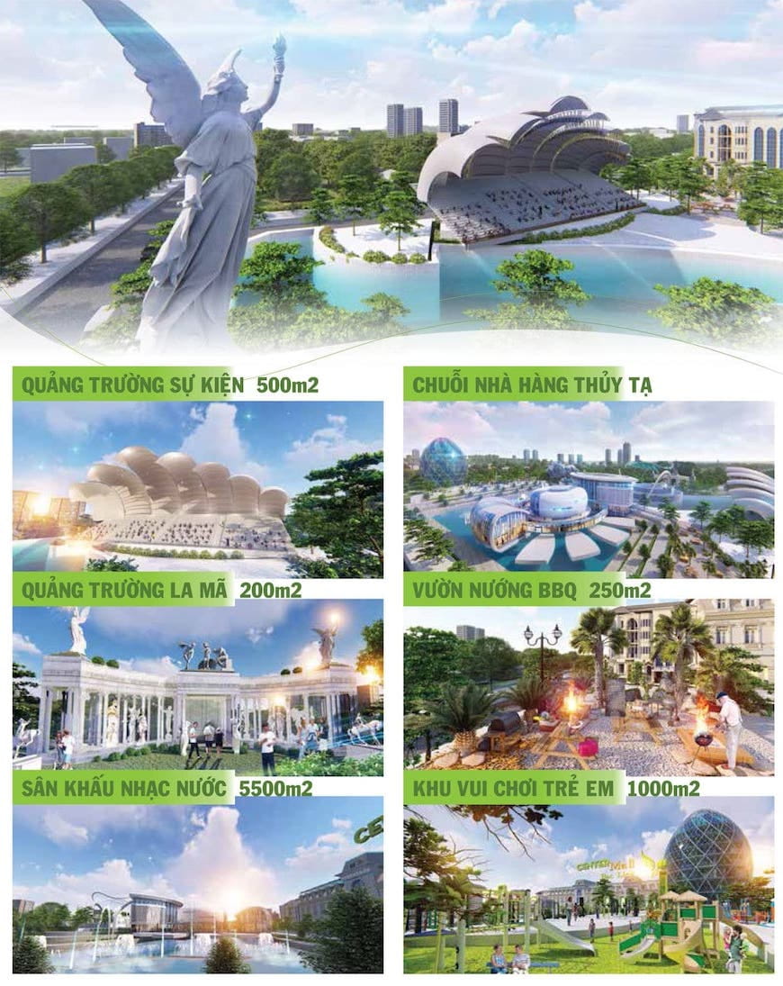 cac tien ich noi khu center mall bac lieu - DỰ ÁN KHU ĐÔ THỊ CENTER MALL BẠC LIÊU