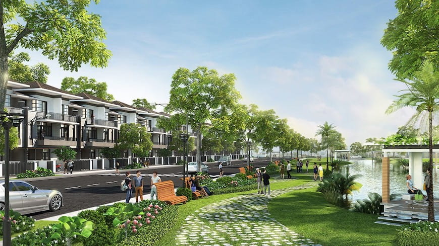 cong vien noi khu khu do thi nhon hoi - DỰ ÁN KHU ĐÔ THỊ SINH THÁI NHƠN HỘI NEW CITY