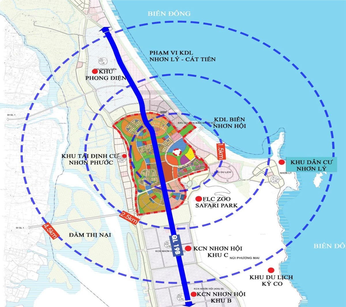 tien ich lien ket vung khu do thi nhon hoi - DỰ ÁN KHU ĐÔ THỊ SINH THÁI NHƠN HỘI NEW CITY