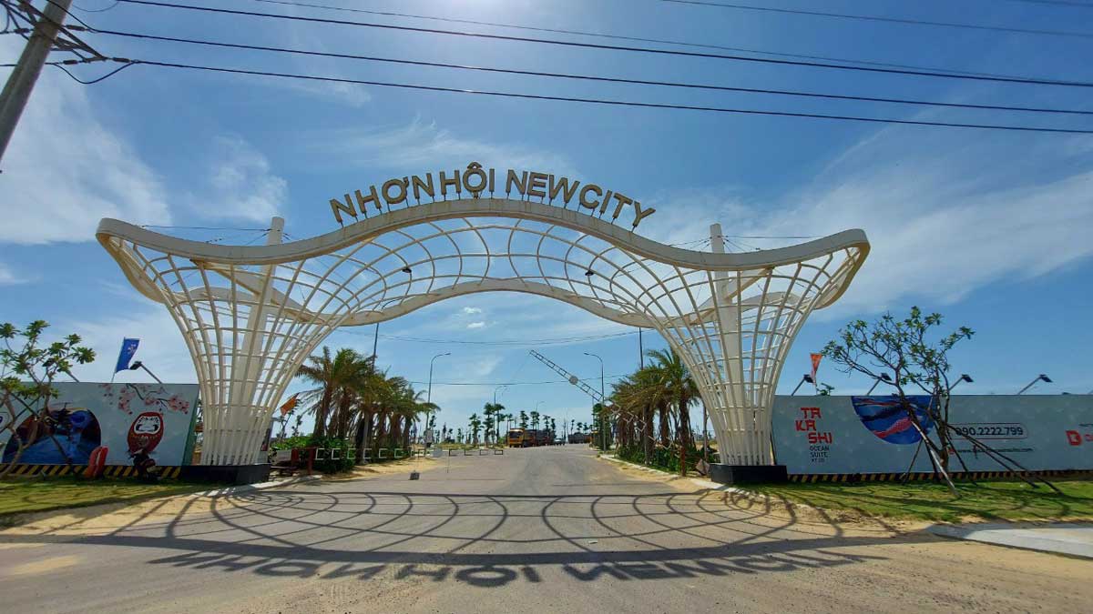 cap nhat tien do thi cong du an nhon hoi new city - DỰ ÁN KHU ĐÔ THỊ SINH THÁI NHƠN HỘI NEW CITY