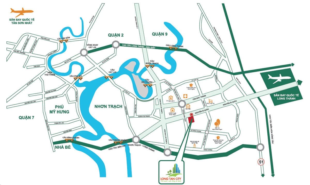 vi tri du an long tan city - DỰ ÁN LONG TÂN CITY NHƠN TRẠCH ĐỒNG NAI