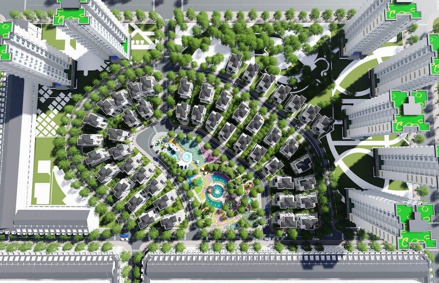 khu biet thu du an long tan city - DỰ ÁN LONG TÂN CITY NHƠN TRẠCH ĐỒNG NAI