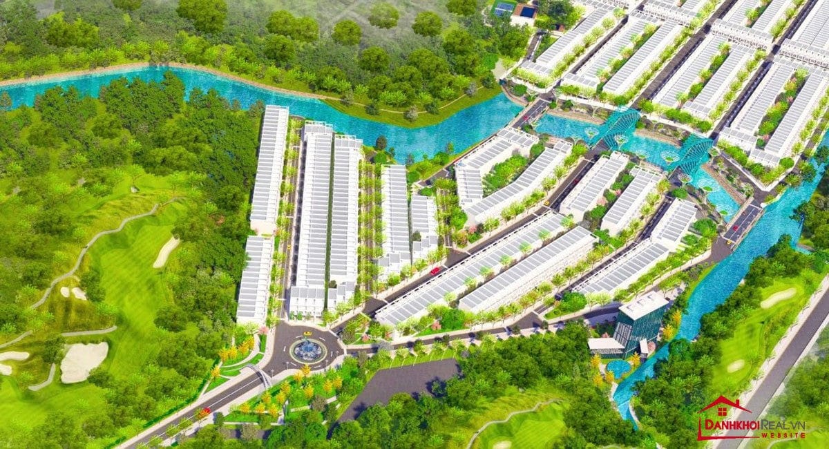 phoi canh airport new center - DỰ ÁN AIRPORT NEW CENTER LONG THÀNH ĐỒNG NAI