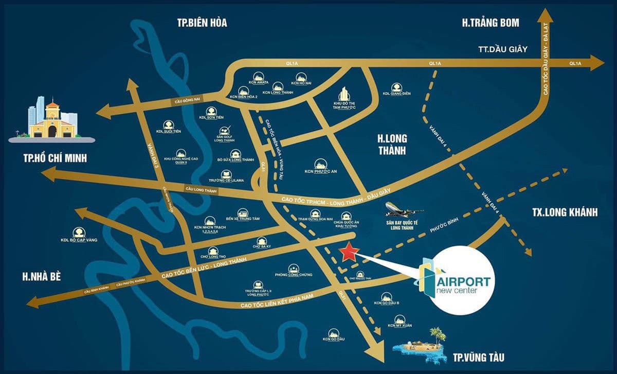 vi tri du an airport new center long thanh - DỰ ÁN AIRPORT NEW CENTER LONG THÀNH ĐỒNG NAI