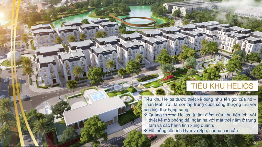 tiểu khu helios crown villas thái hưng - DỰ ÁN BIỆT THỰ CROWN VILLAS