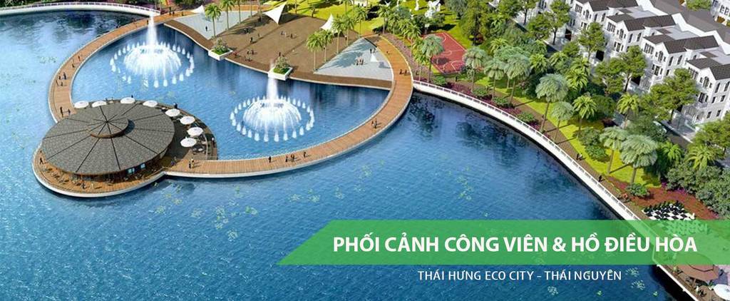 công viên điều hòa crown villas thái nguyên - DỰ ÁN BIỆT THỰ CROWN VILLAS