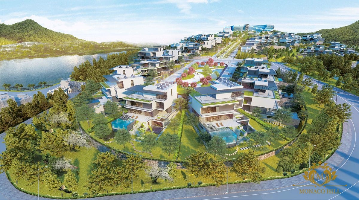 phoi canh biet thu monaco hill mui ne - DỰ ÁN ĐẤT NỀN MONACO HILL MŨI NÉ PHAN THIẾT
