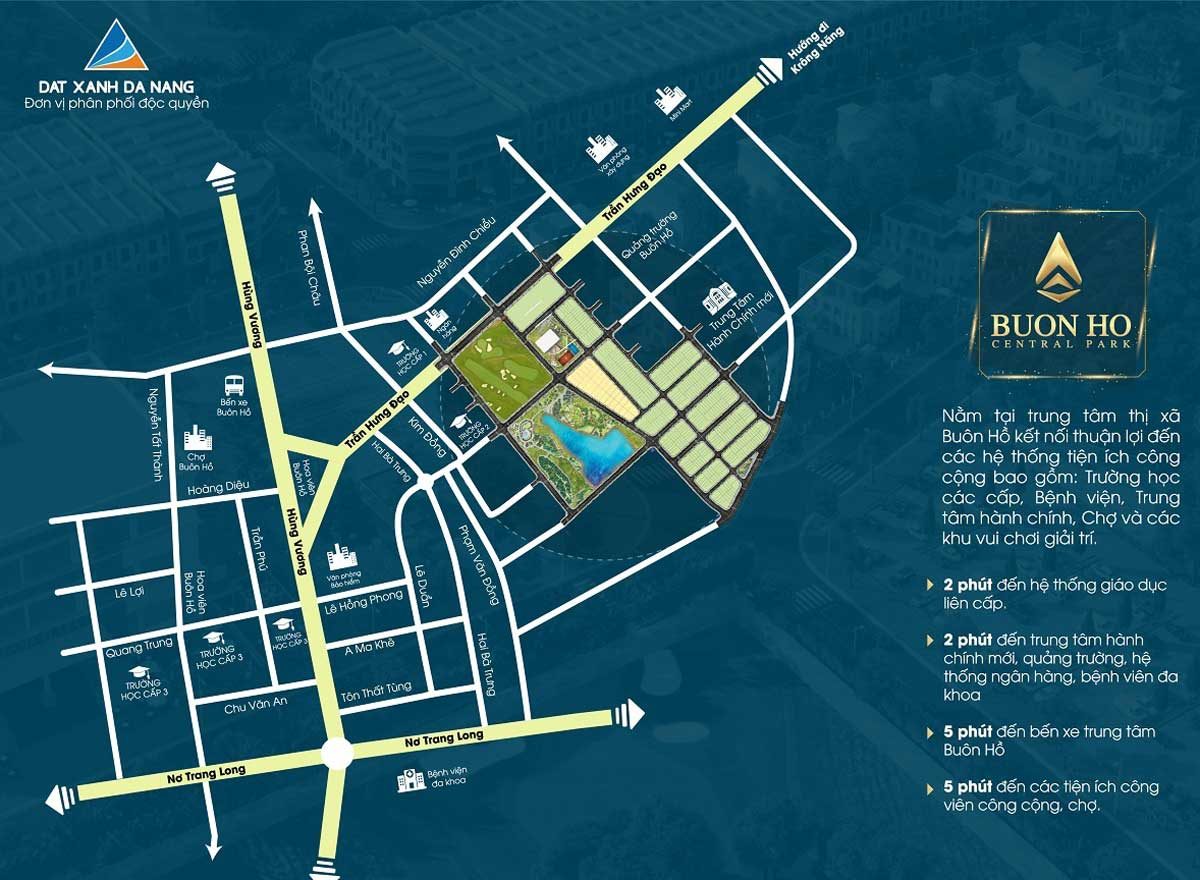 vi tri du an buon ho central park - DỰ ÁN KHU ĐÔ THỊ BUÔN HỒ CENTRAL PARK ĐẮK LẮK