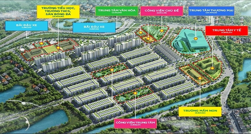 tien ich noi khu him lam green park - DỰ ÁN HIM LAM GREEN PARK BẮC NINH