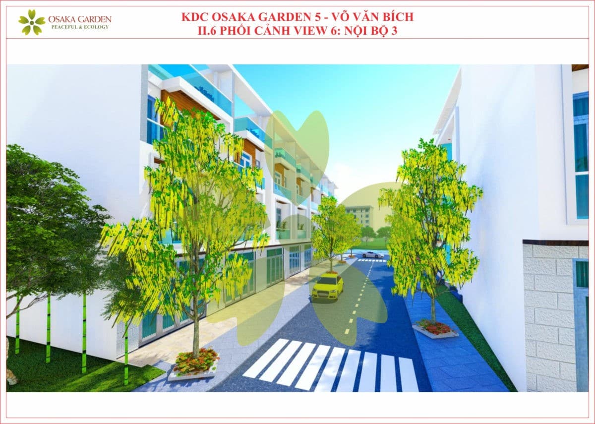 phoi canh osaka garden 5 cu chi - DỰ ÁN OSAKA GARDEN 5 VÕ VĂN BÍCH CỦ CHI