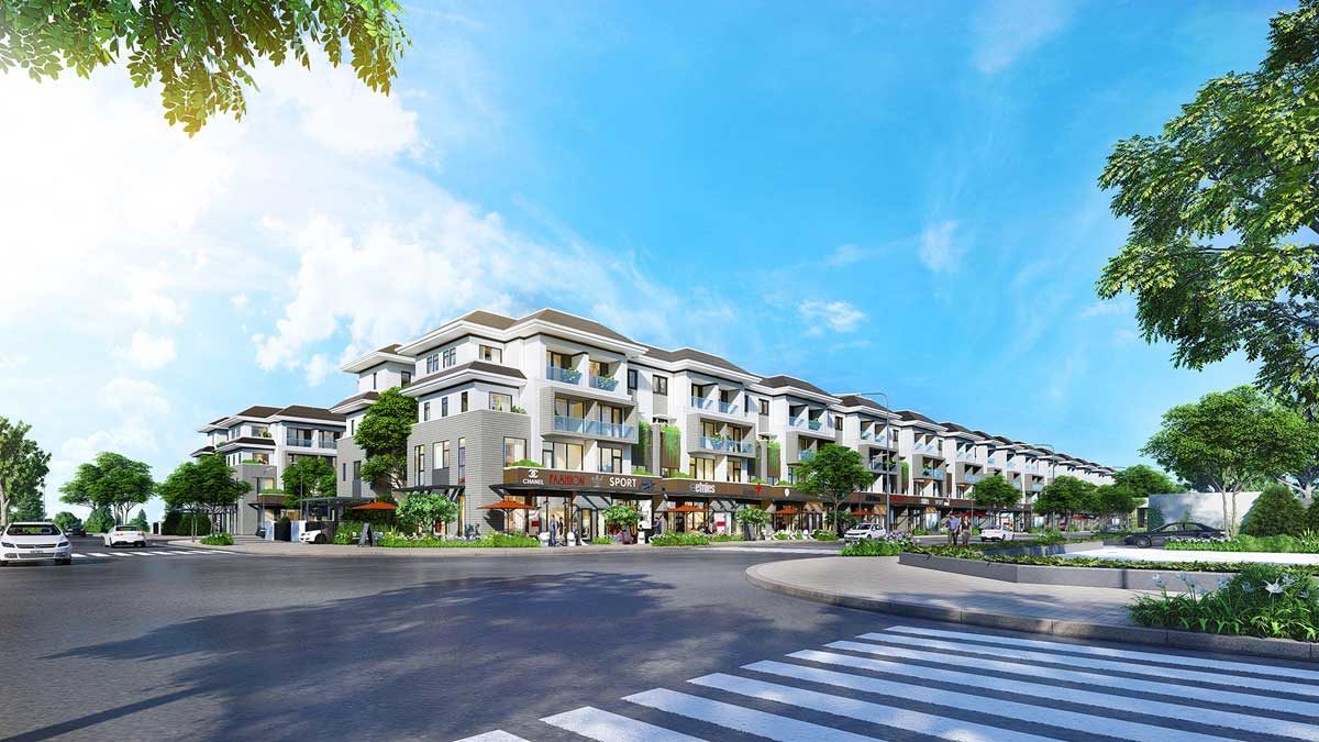 khu nha pho shophouse du an gs metrocity - GS METROCITY NHÀ BÈ
