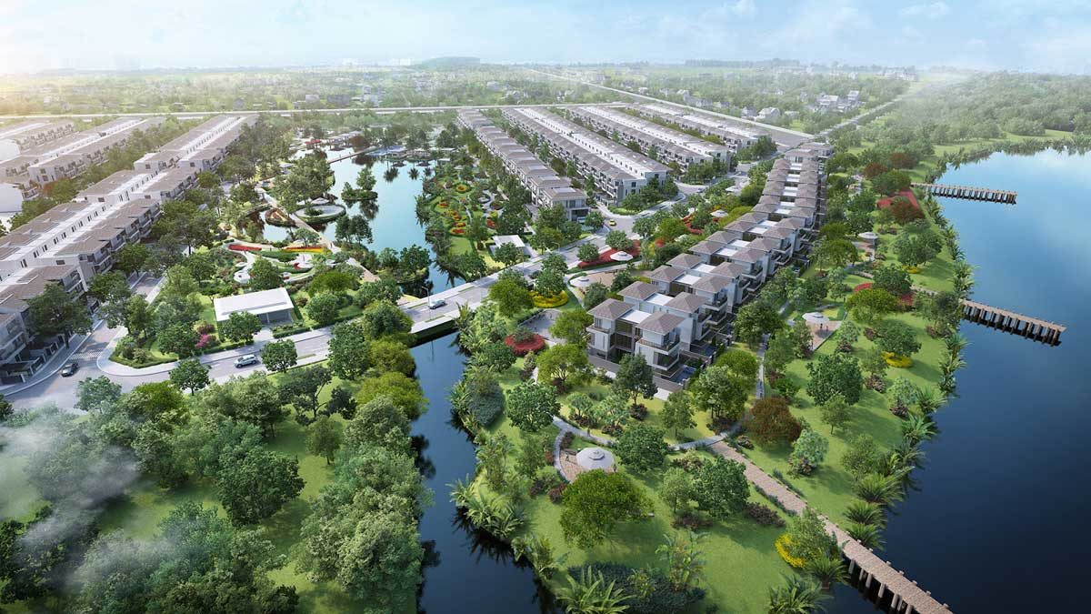 cong vien noi khu du an gs metrocity - GS METROCITY NHÀ BÈ
