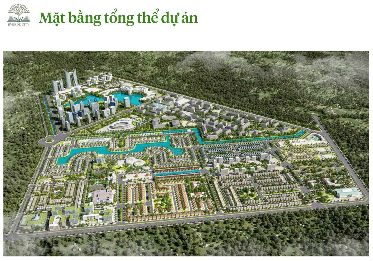 mat bang tong the du an everde city - DỰ ÁN EVERDE CITY LONG AN