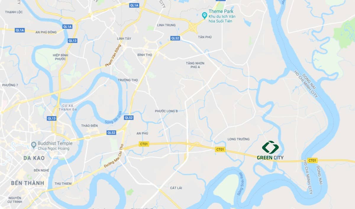 vi tri du an green city quan 9 - DỰ ÁN GREEN CITY QUẬN 9