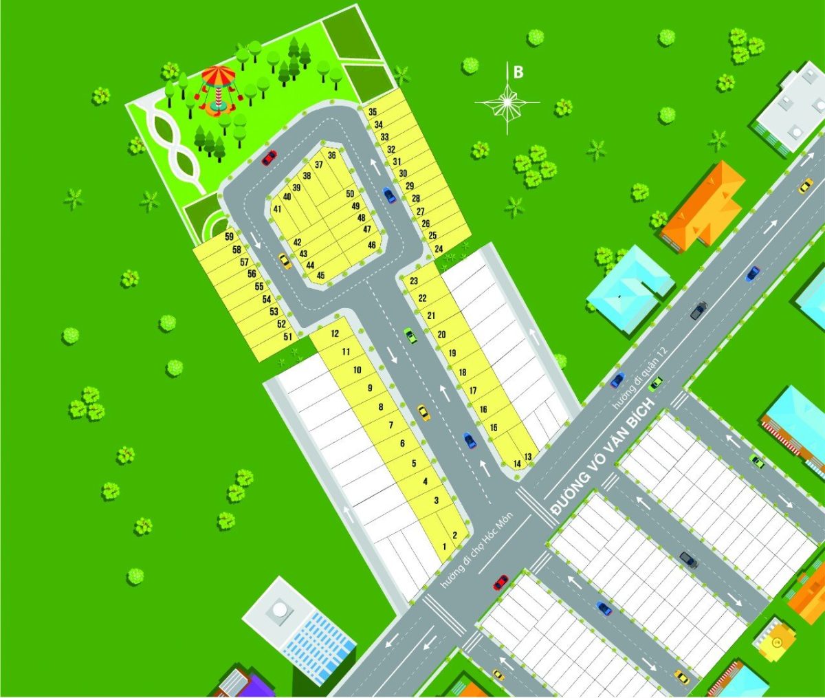 mat bang du an era park cu chi - DỰ ÁN ĐẤT NỀN KHU DÂN CƯ TVC TRẦN VĂN CHẨM CỦ CHI