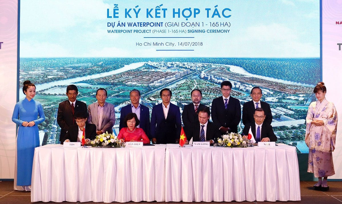 le ky ket hop tac phat trien du an waterpoint - WATERPOINT BẾN LỨC LONG AN