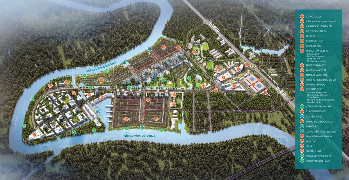 tien ich tong the du an waterpoint - WATERPOINT BẾN LỨC LONG AN